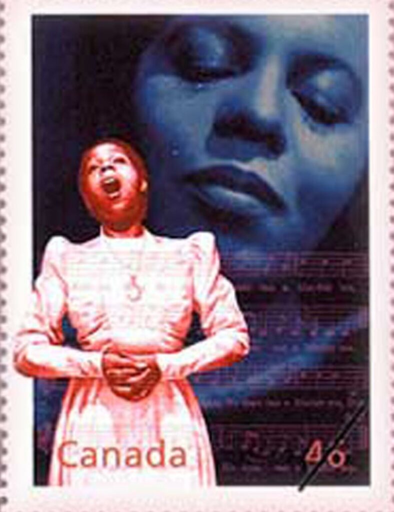1999 Canada Post stamp of Portia White