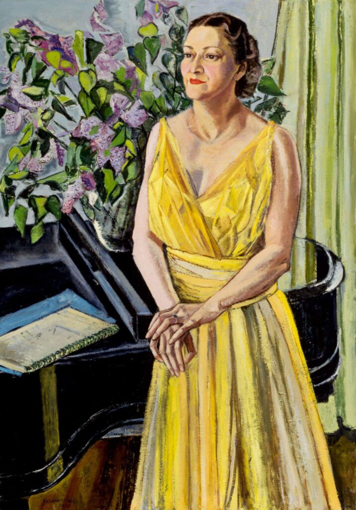Portrait of Frances James by Paraskeva Clark