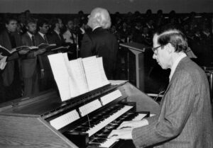 GEORGE WITH TMC AND ISELER, 1987